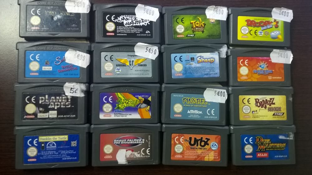 Jeux Gameboy Advance Consoles et jeux vidéos