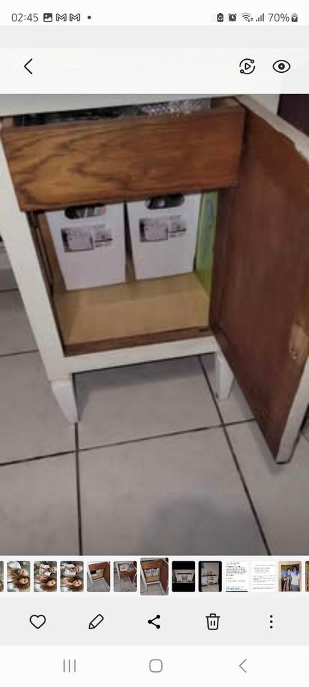 bureau en bois Meubles
