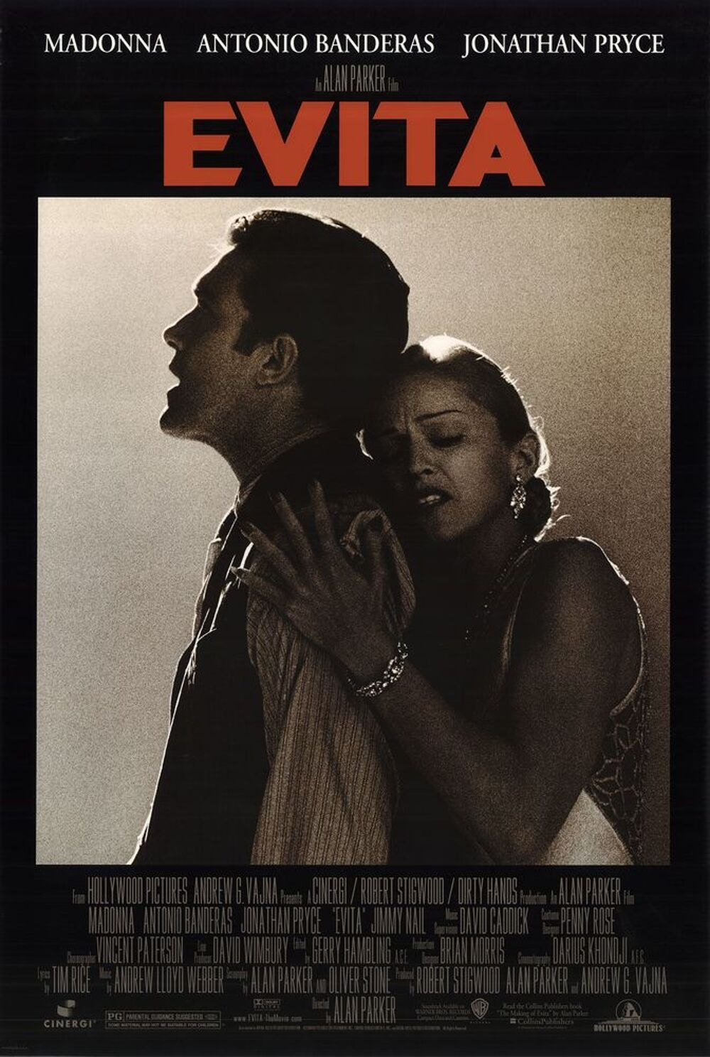 Evita DVD et blu-ray