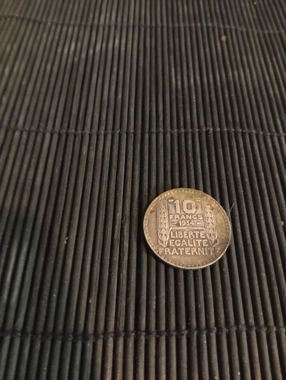 Pi&egrave;ce de 10 francs 1934 