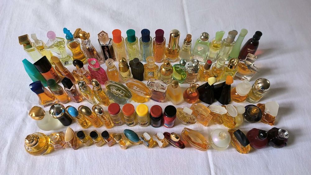 Miniatures de parfum pour collection 
