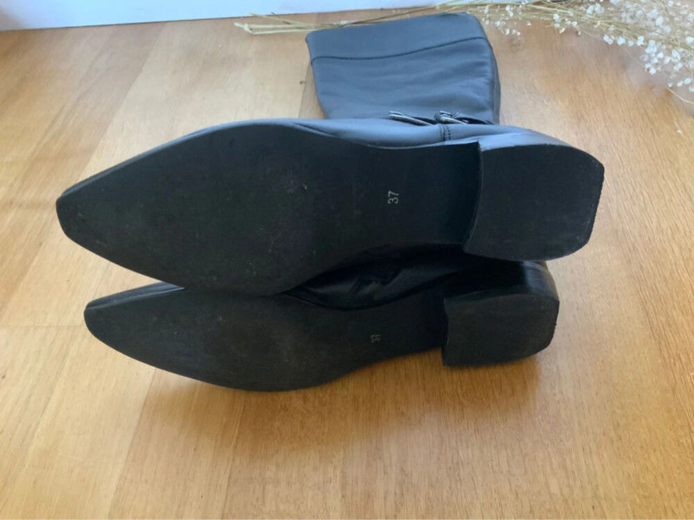 Bottes femme en cuir Chaussures