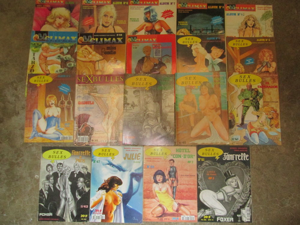 Dizaines de bandes dessin&eacute;es modernes et de collection Livres et BD