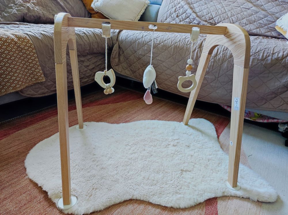 Portique d'&eacute;veil en bois vertbaudet Mobilier enfants