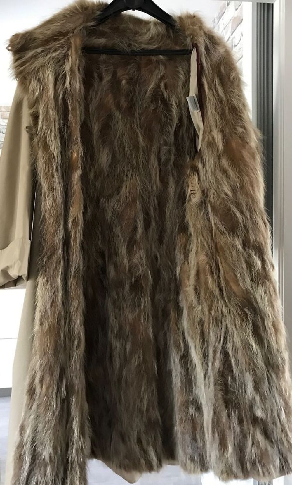 Pelisse femme fourrure on sale