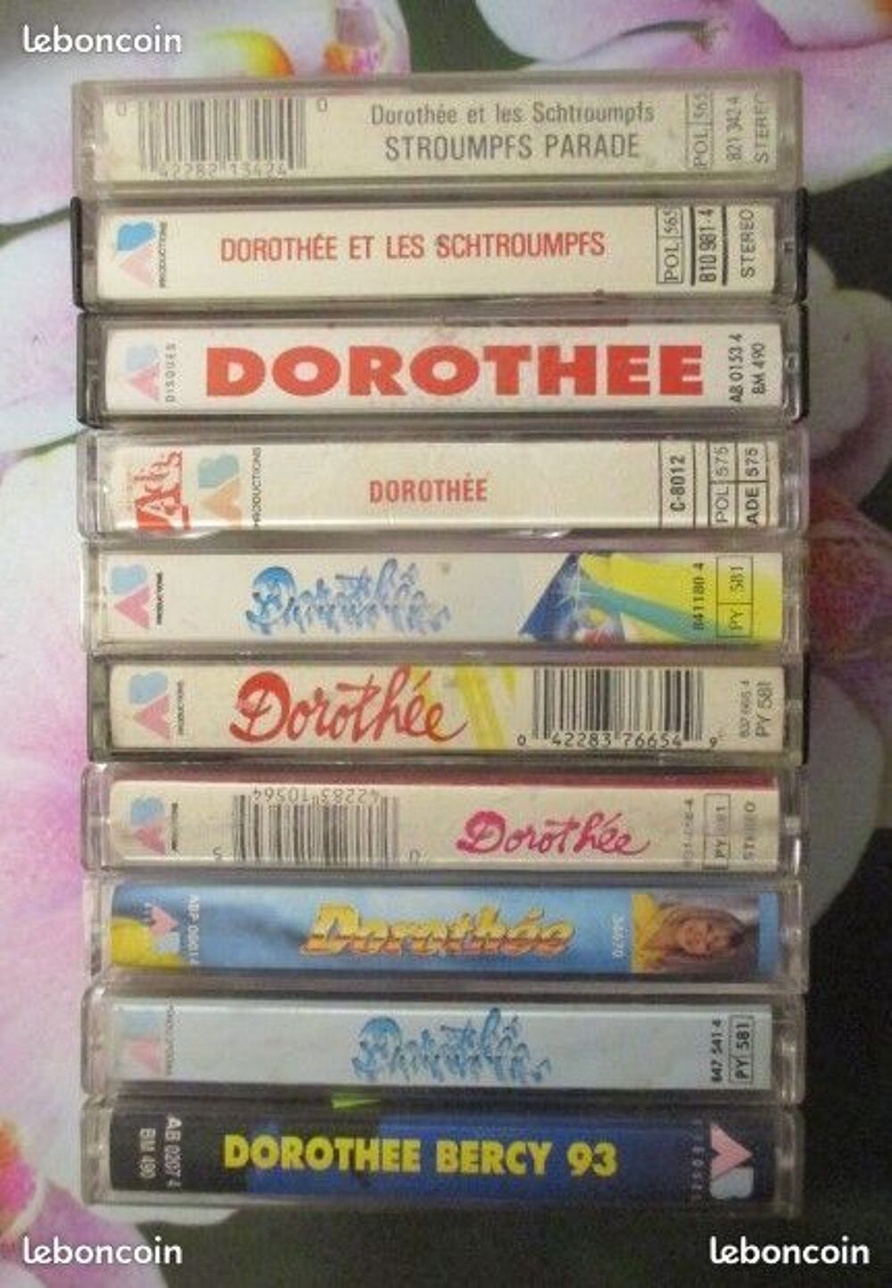 Cassettes audio Doroth&eacute;e CD et vinyles