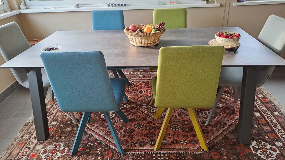 Table duero + 6 chaises Meubles