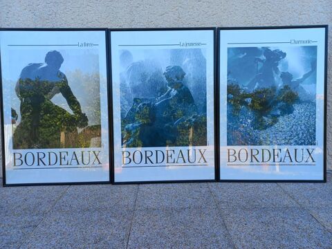 Poster encadr : photos ville de Bordeaux 15 Andernos-les-Bains (33)