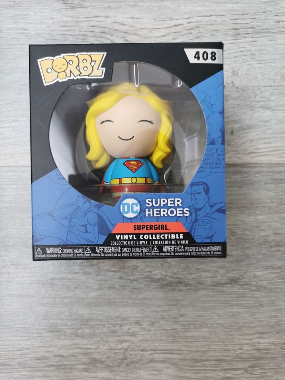 Funko Pop Dorbz 408 Supergirl DC Super Heroes Collector Neuf Non D&eacute;ball&eacute; Jeux / jouets
