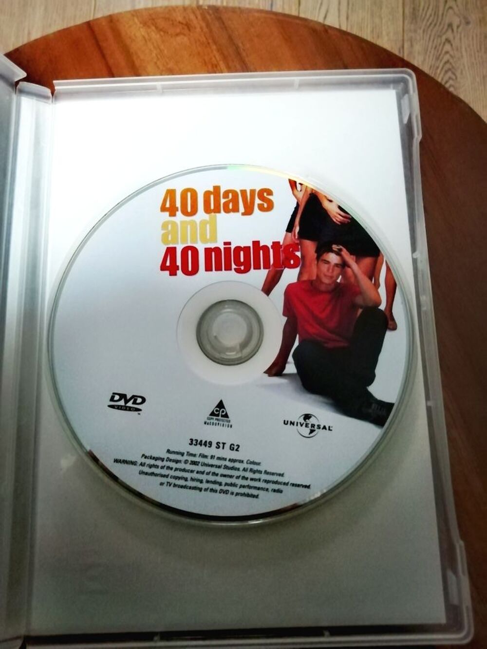 Dvd 40 Jours et 40 Nuits DVD et blu-ray