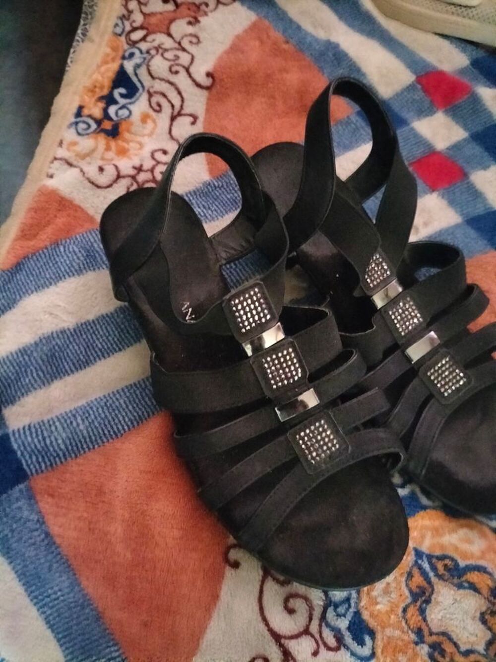 Sandale cuir san marina pointure 37 tr&egrave;s bon &eacute;tat Chaussures