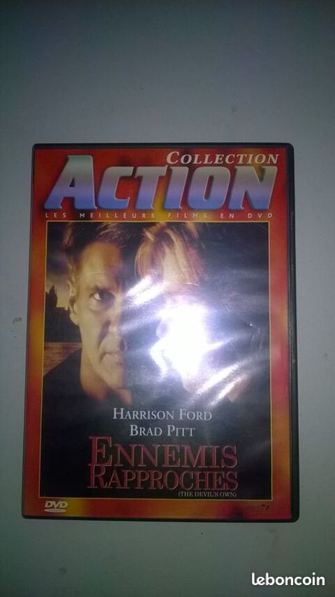 DVD ennemis rapprochés
Harrison Ford, Brad Pitt
1997
Zone 5 Talange (57)