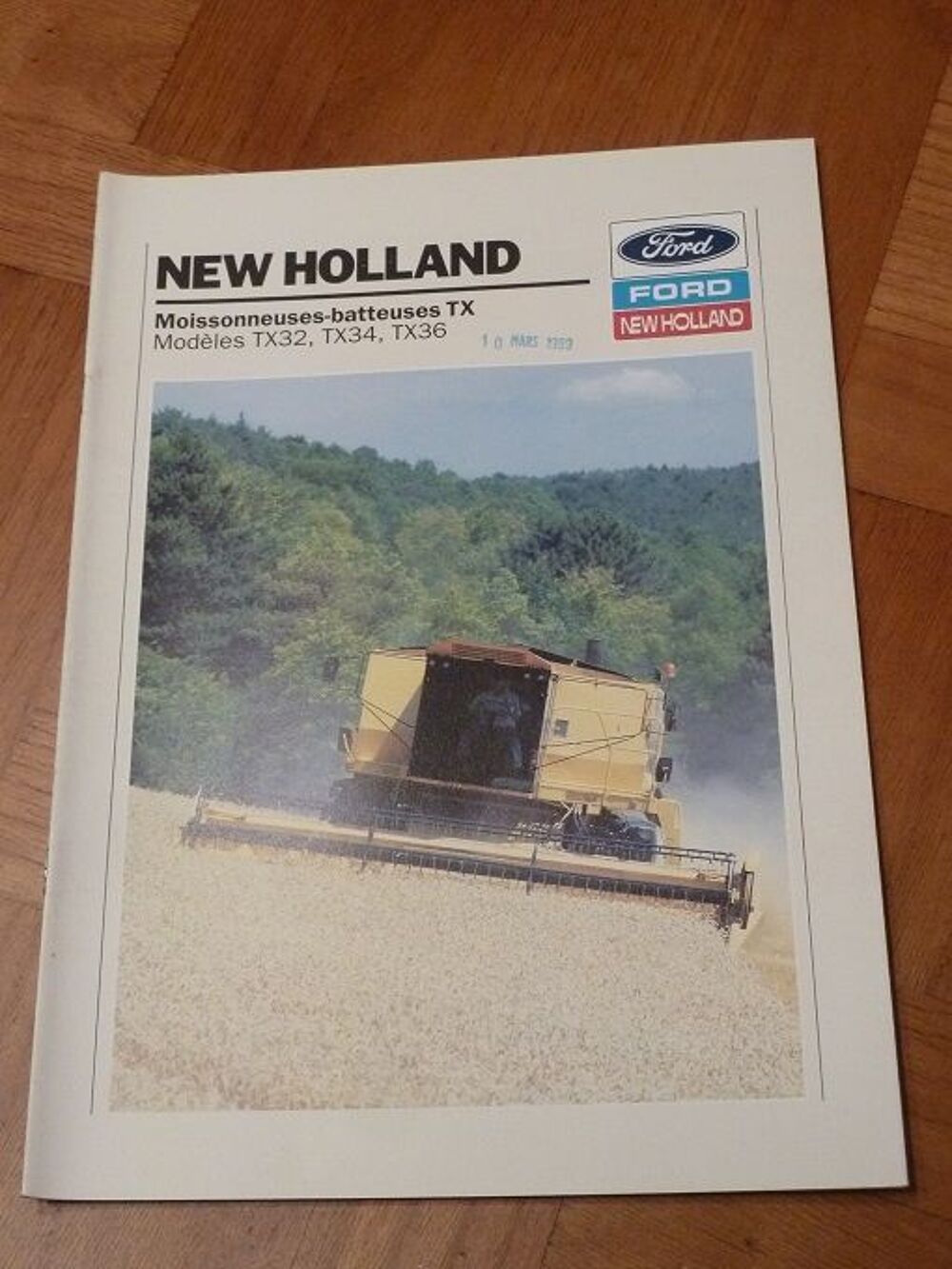Prospectus NEW HOLLAND s&eacute;rie TX 