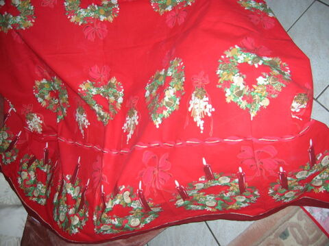 nappe de No�l rectangulaire en coton 10 Reims (51)