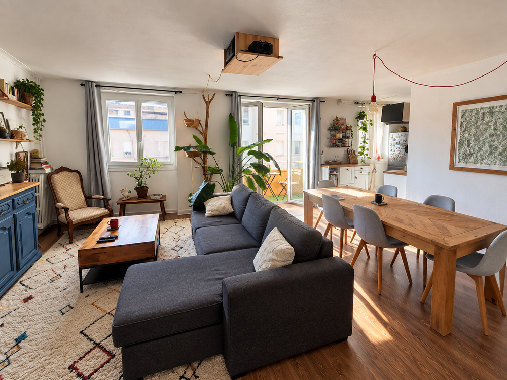 Vente Appartement T3 JEAN MACE / ST LOUIS 66 m² AVEC BALCON Lyon 7