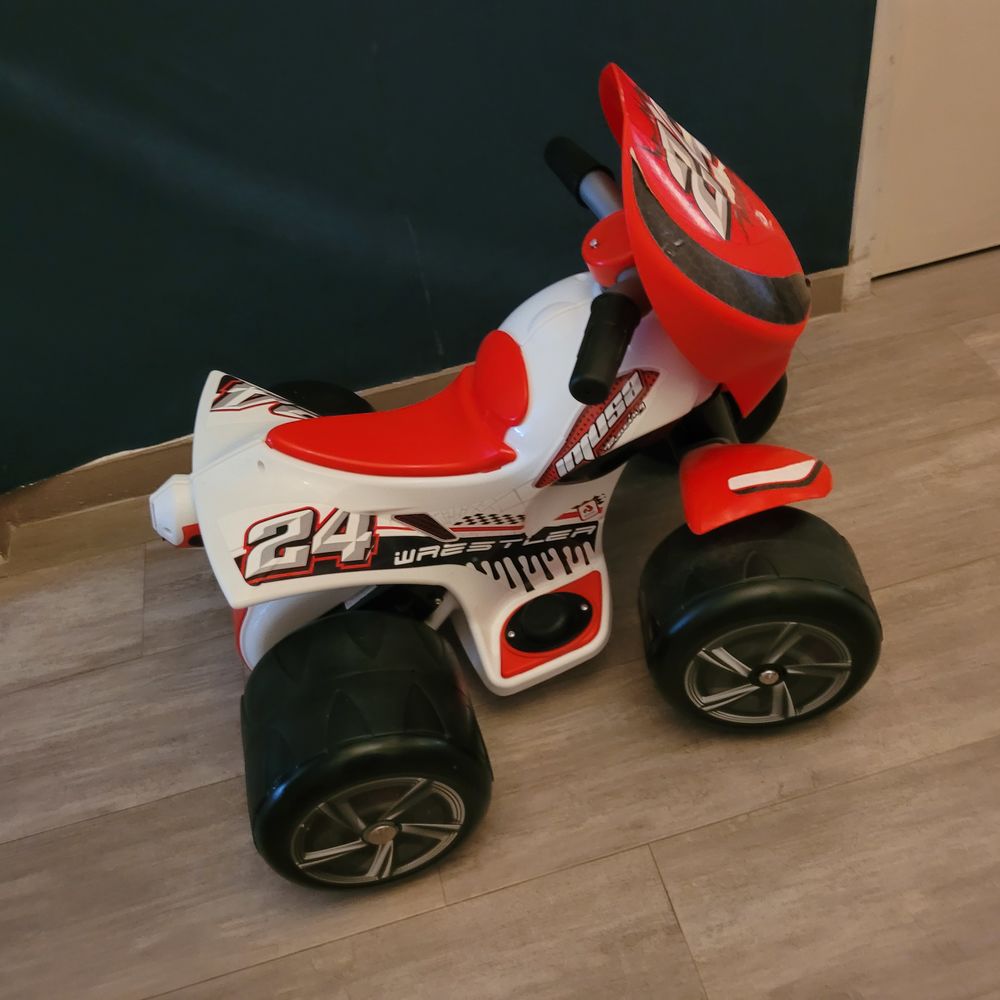 Quad &Eacute;lectrique, Batterie 6V (2 &agrave; 4 ans) Jeux / jouets