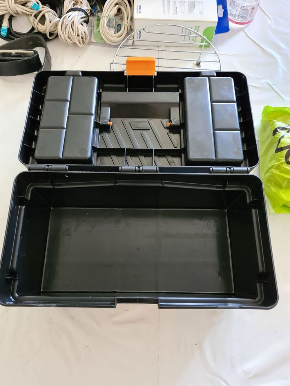 Bo&icirc;te FR Caisse - Coffre &agrave; Outils En 100% Pvc Raaco Diy 15 L Bricolage