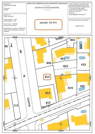  Terrain à vendre 450 m² Istres
