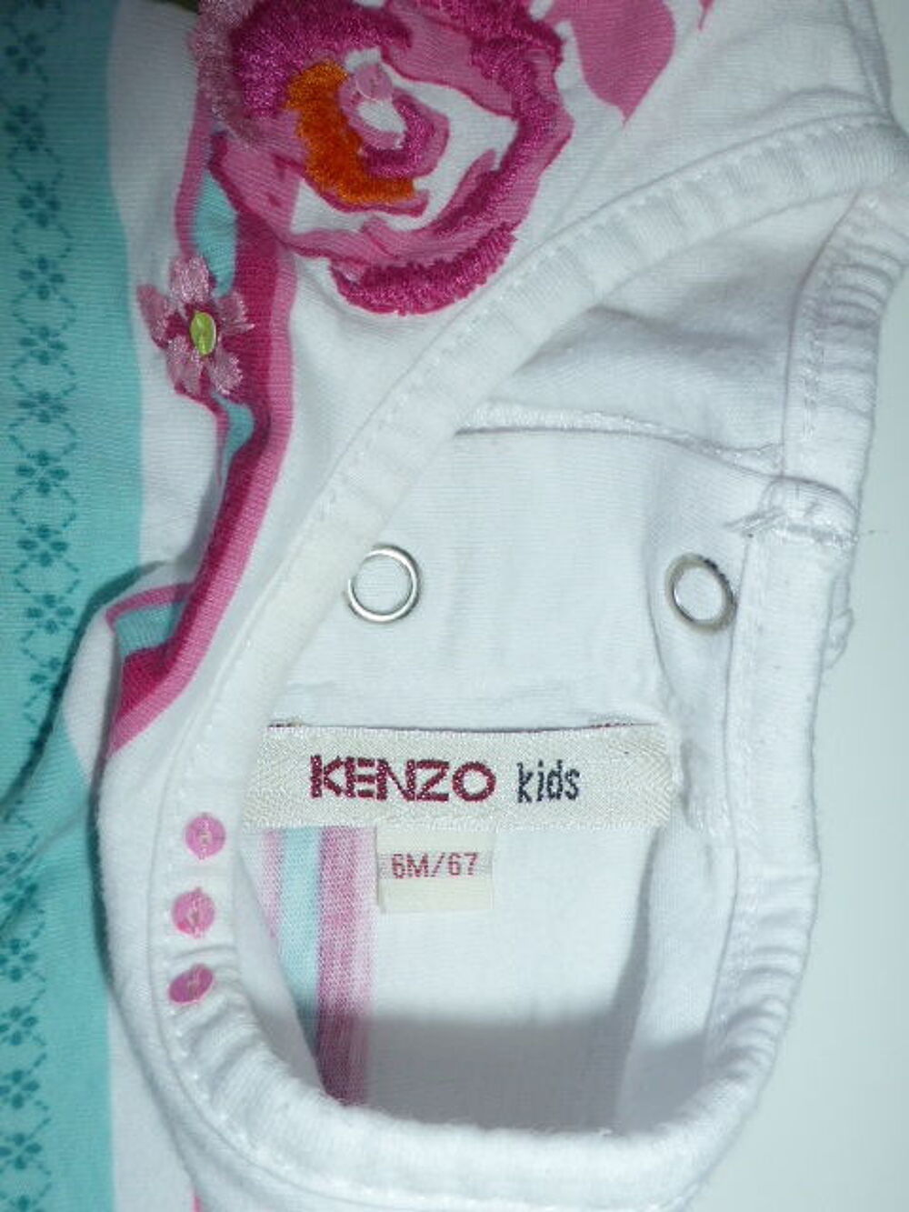 KENZO KIDS t-shirt fille manches courtes 6 mois Vêtements enfants