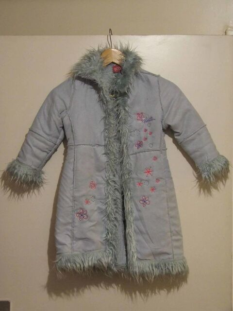 Manteau long, BARBIE, Bleu ciel, T. 4 ans, TBE 8 Bagnolet (93)