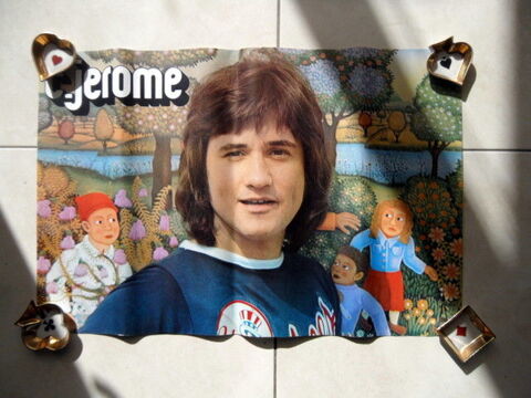 AFFICHE ORIGINALE DU CHANTEUR C.JEROME  1973 10 Vannes (56)