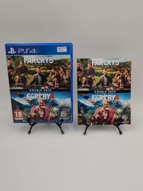 Jeu PS4 Playstation 4 Farcry 5 + Farcry 4 Double Pack comple 30 Vulbens (74)