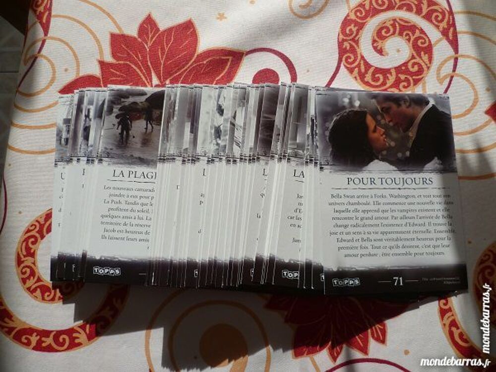 lot 3 carte twilight film cine cullen bella edward 