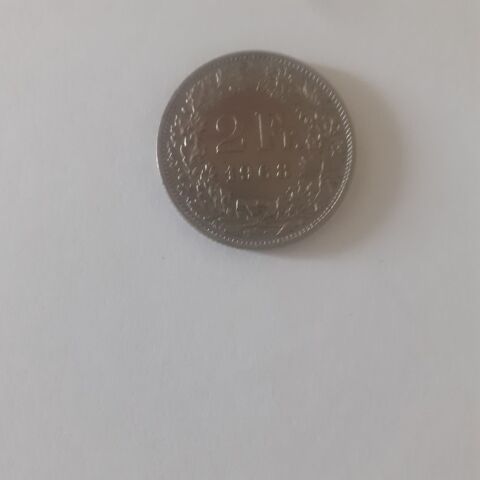 pices suisse de 2 francs de 1968 10 Fleury-les-Aubrais (45)