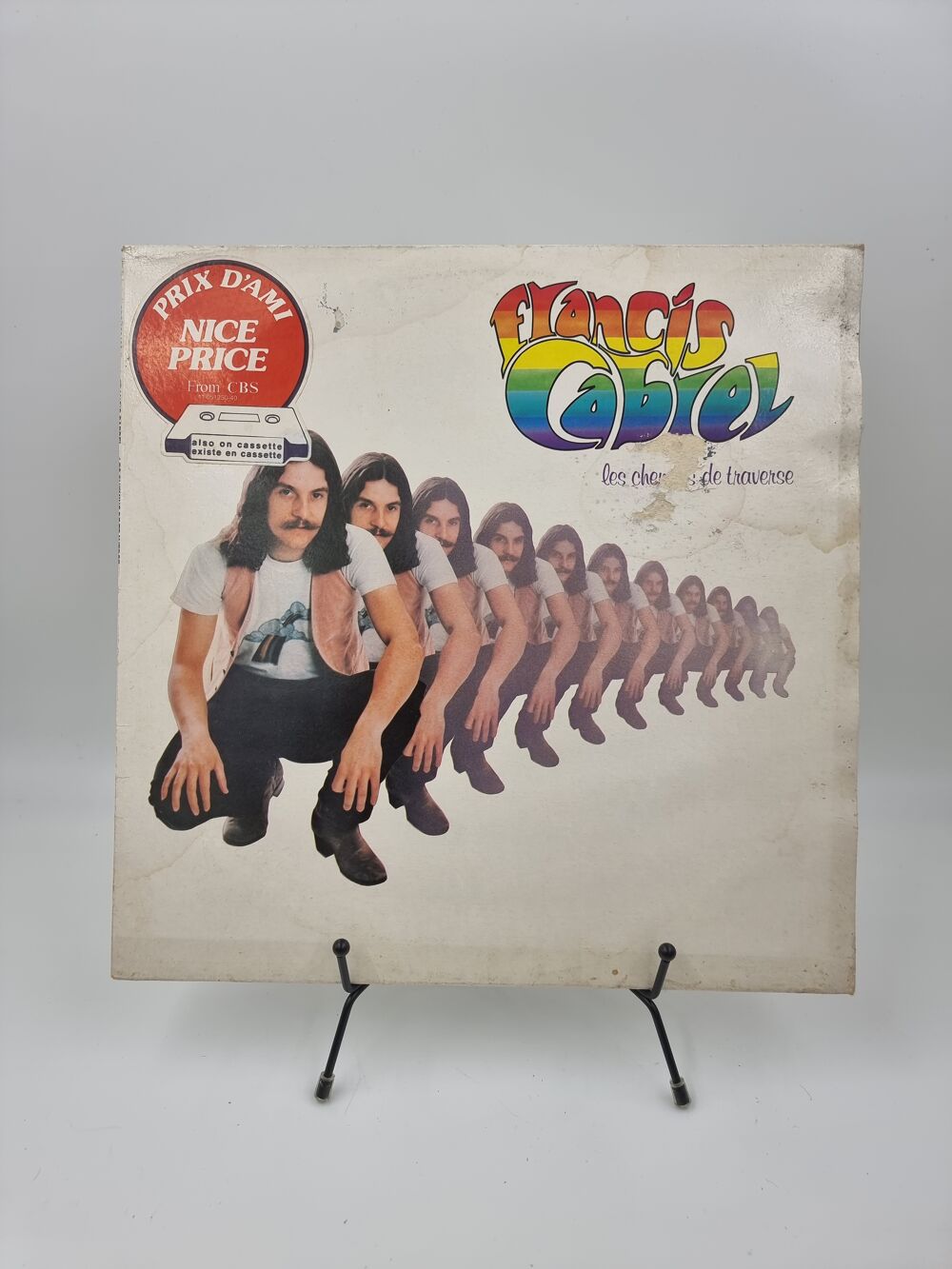 Vinyle 33 tours Francis Cabrel : Les chemins de Traverse CD et vinyles