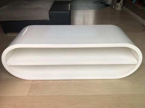 Meuble laqu� blanc ovale 85 Toulouse (31)