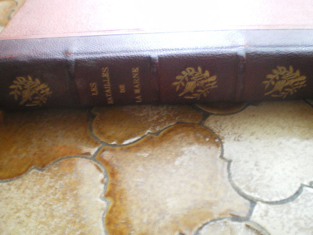 Livre sur les Batailles de la Marne. 