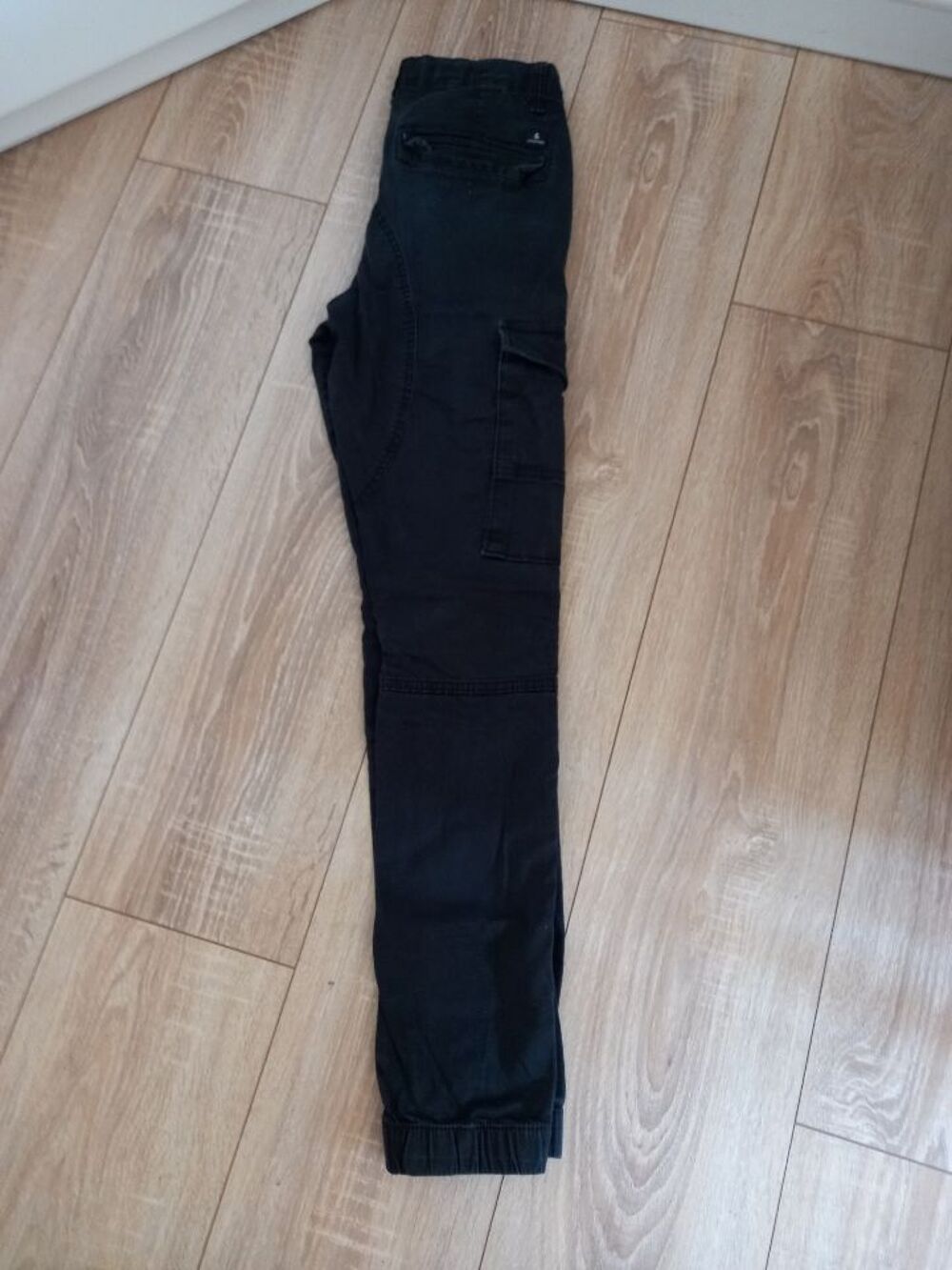 Pantalon cargo slim noir marque Jack &amp; Jones taille 14 ans Vêtements enfants