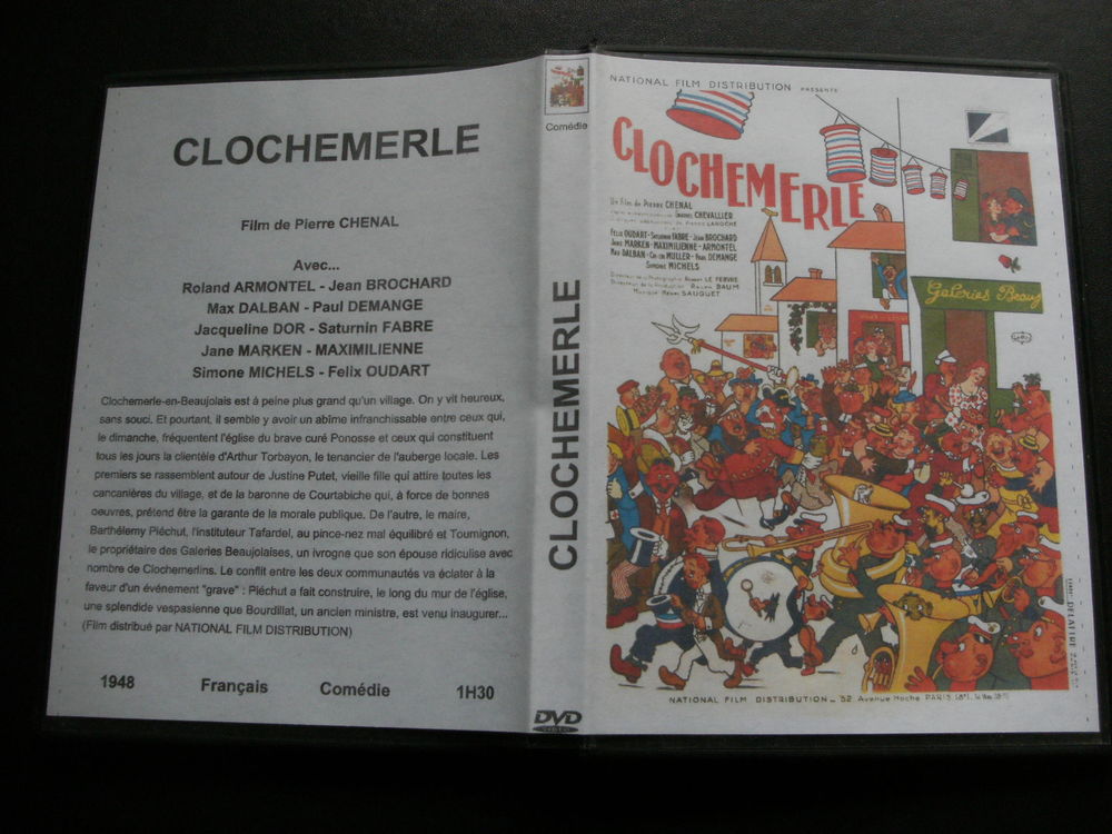 Film : " Clochemerle " DVD et blu-ray