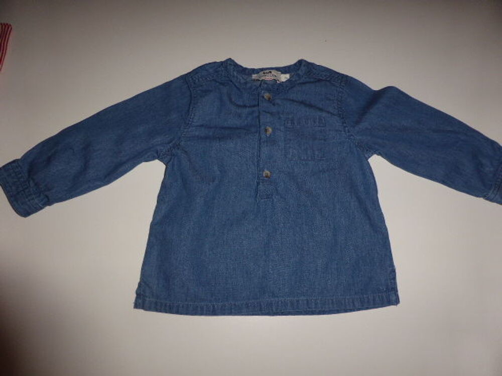 Cyrillus Tunique fille en denim l&eacute;ger 9 mois Vêtements enfants