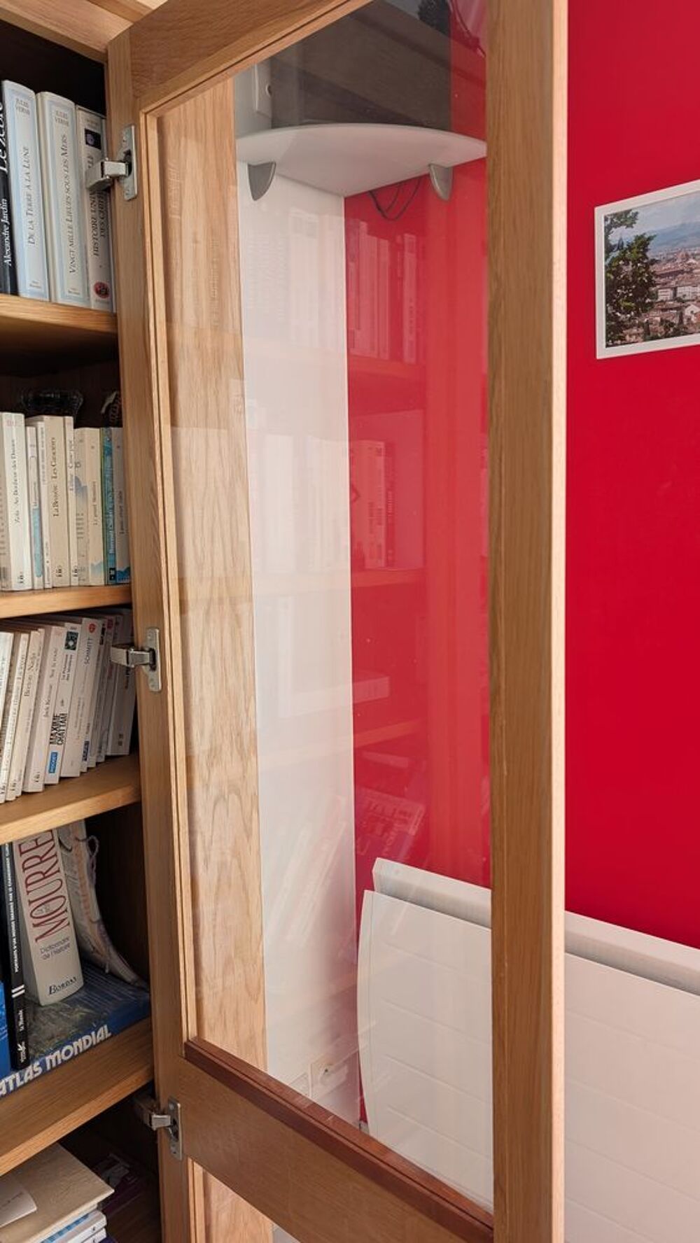 Vitrine ch&ecirc;ne massif Meubles