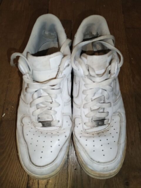 Basket NIKE AF1 basse full cuir blanche (43) 16 Brillon-en-Barrois (55)