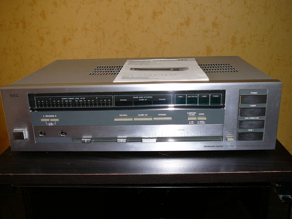 Amplificateur st&eacute;r&eacute;o Hi-fi st&eacute;r&eacute;o 45 W RMS Audio et hifi