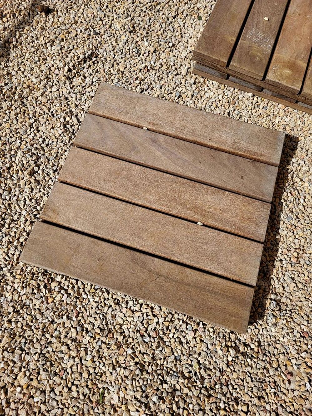 Dalle bois Jardin