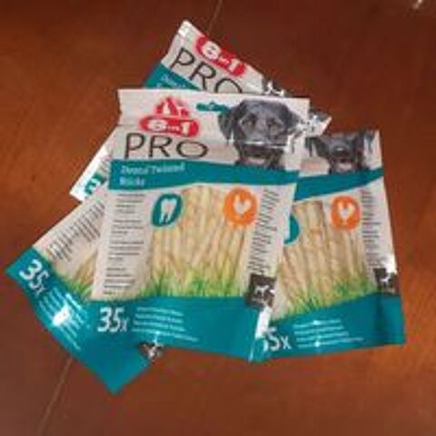   Friandises lot de 3 sachets x 35 bâtonnets à mâcher chien  