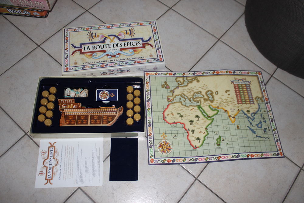 Jeu de soci&eacute;t&eacute; la route des &eacute;pices sentosph&egrave;re Jeux / jouets