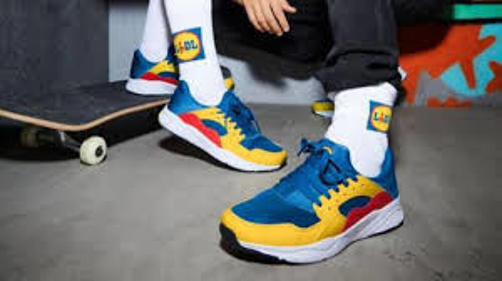Sneakers Multicolores Collector LIDL Baskets T43/44 neuves Chaussures