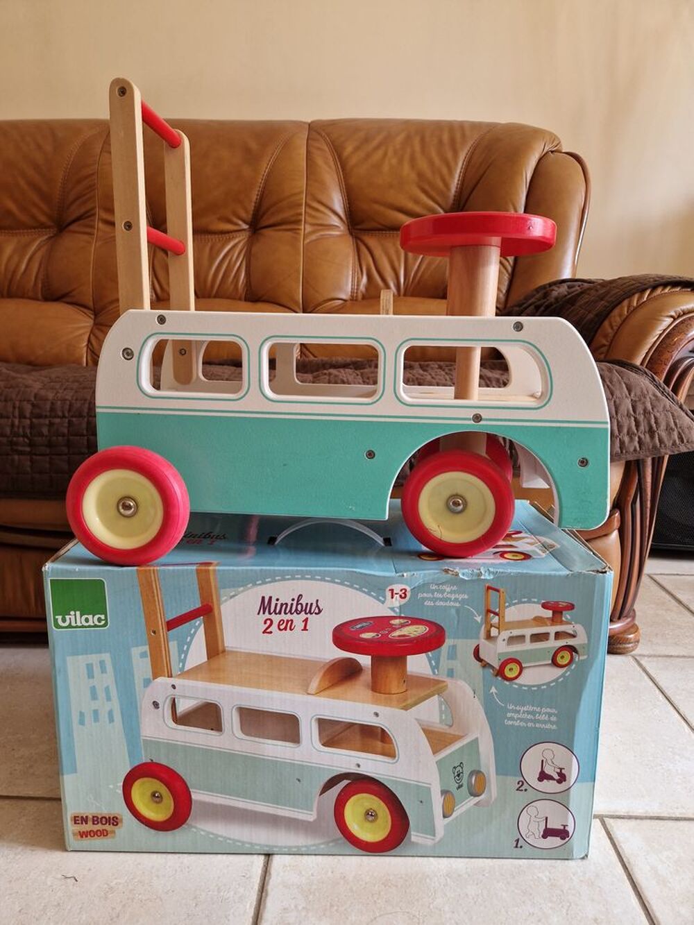 Minibus en bois Jeux / jouets