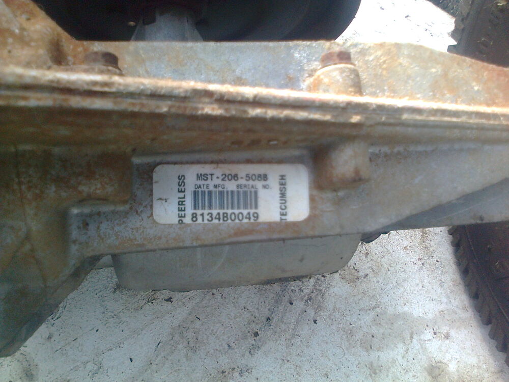 boite de vitesse tracteur tondeuse Jardin