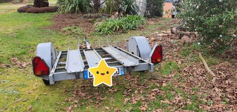 remorque moto 2 rails 0 22300 Lannion