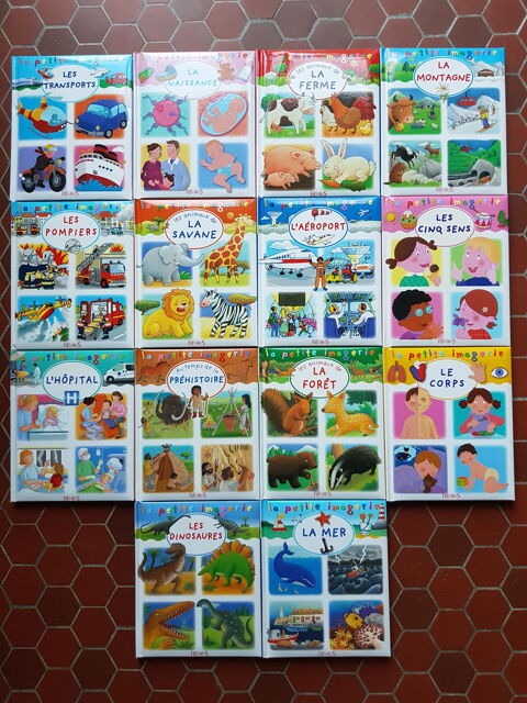 14 LIVRES  LA PETITE IMAGERIE  RELIS NEUFS, JAMAIS UTILISS 35 Cesson (77)