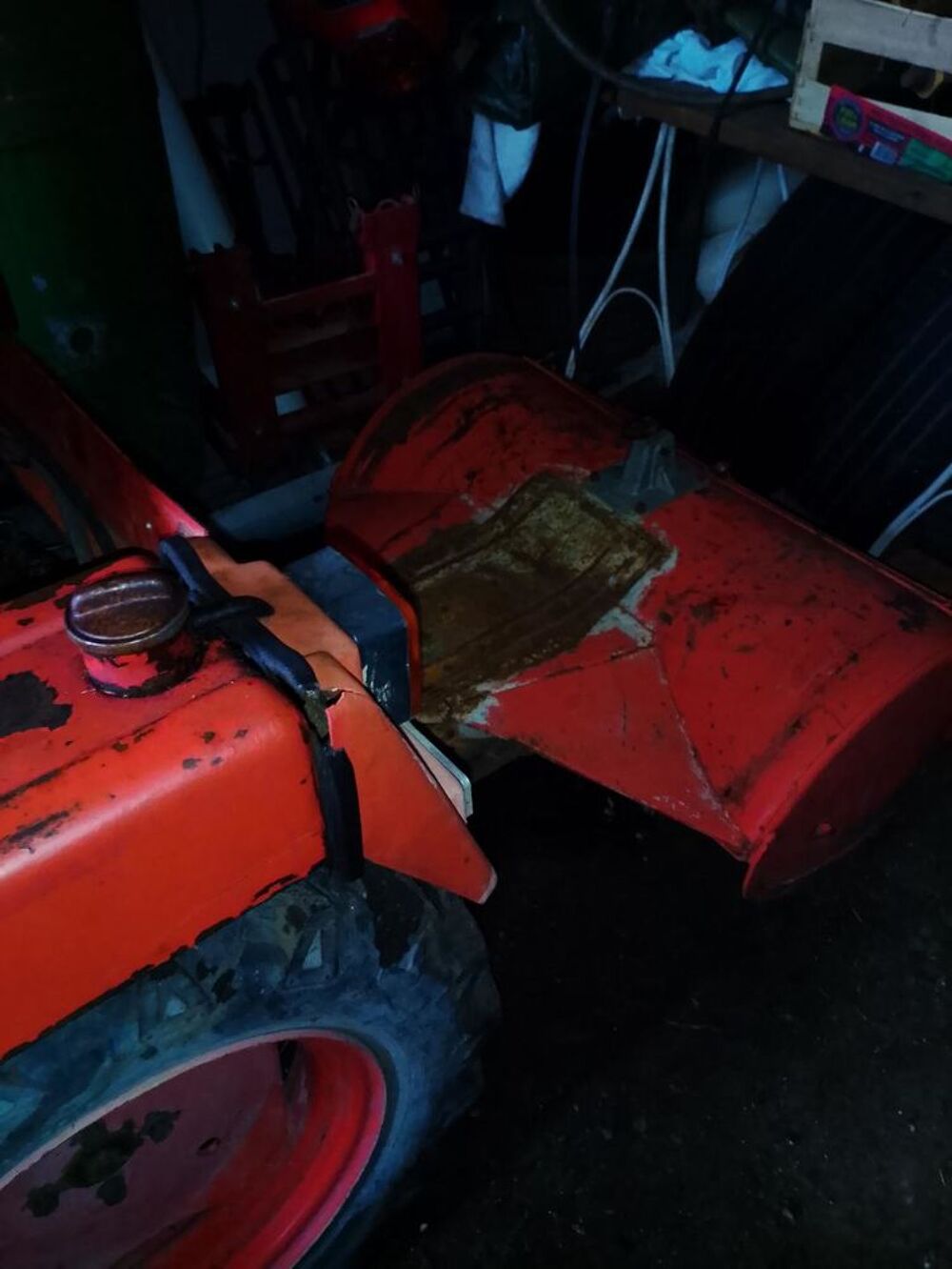 tracteur hako 23 cv + fraisse diesel Bricolage