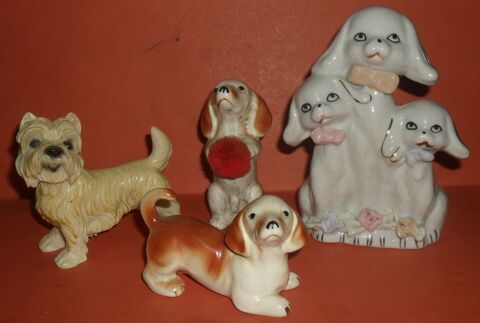 Lot de 6 chiens d�coratifs. 15 Montreuil (93)