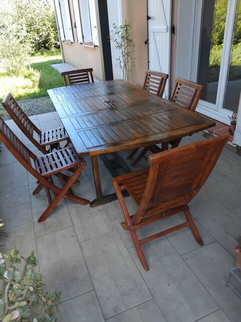 Salon de jardin en teck massif 700 Cazères (31)