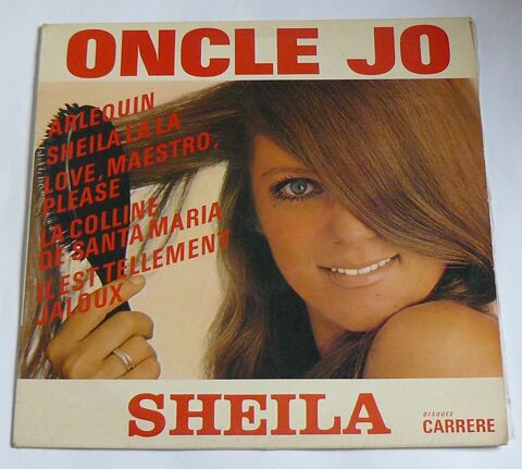 LP SHEILA : Oncle Jo - CARRERE 849.496 BY Biem 12 Argenteuil (95)