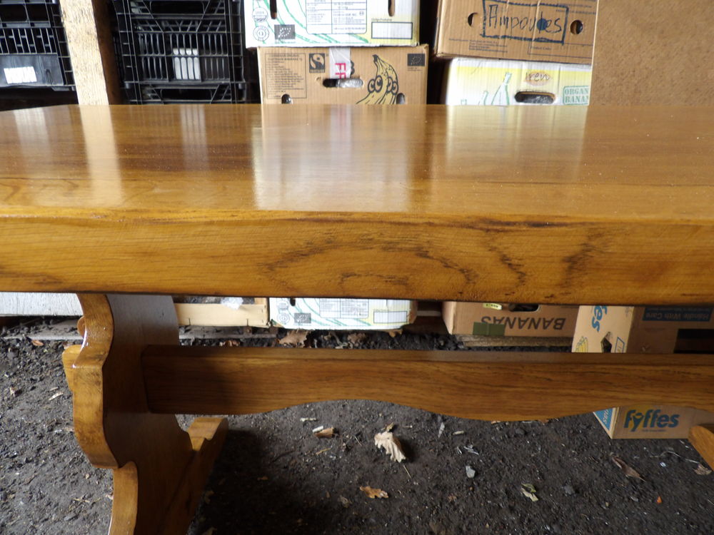 TABLE MONASTERE en CHENE de 160 cm x 80 cm Meubles